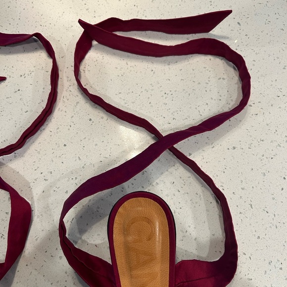 GANNI Soft Bow Heeled Sandals - Picture 3 of 11